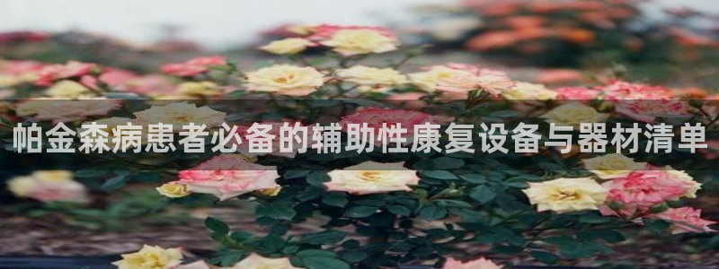 678体育官方正版app娱乐平台：帕金森病患者必备的